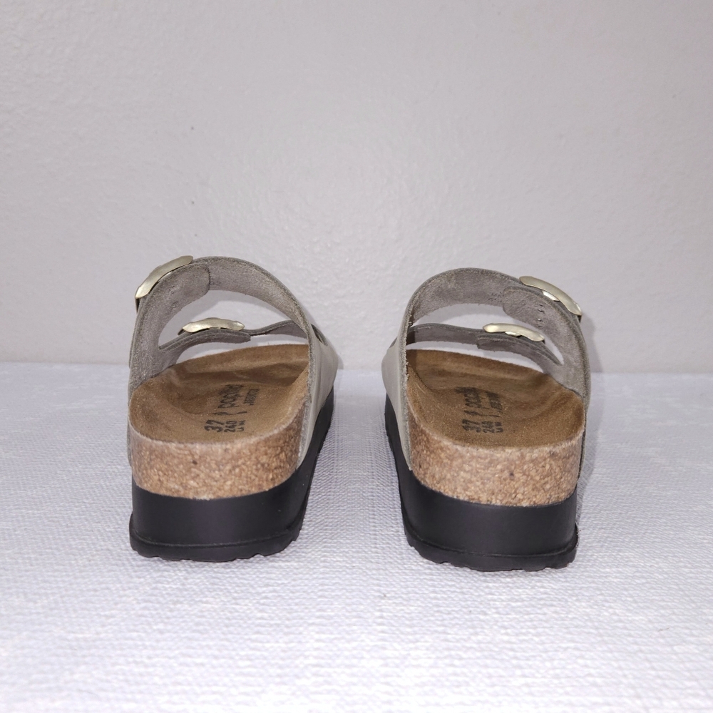 New! Birkenstock PAPILLO Arizona Flex Platform Sandals EU 37 - Picture 7 of 11
